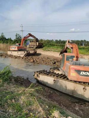 水陆挖掘机出租企业 水库挖掘机杭州市